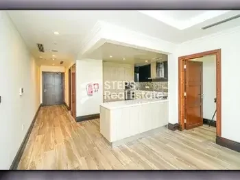 1 Bedrooms  Apartment  For Rent  in Doha -  The Pearl  Semi Furnished