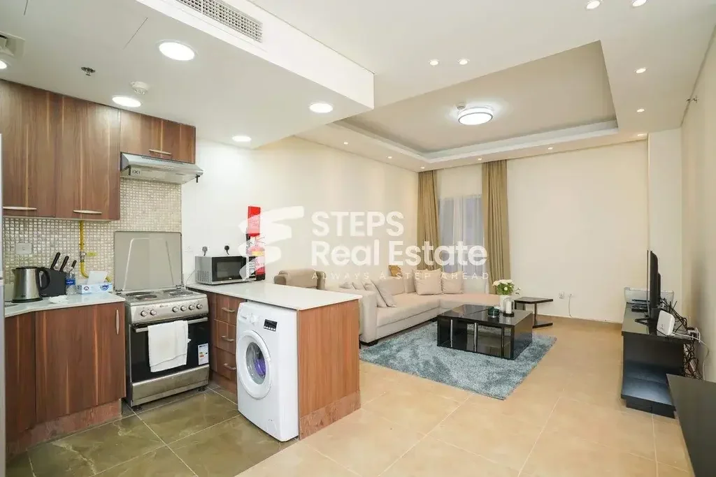 1 Bedrooms  Apartment  For Rent  in Lusail -  Fox Hills  Fully Furnished