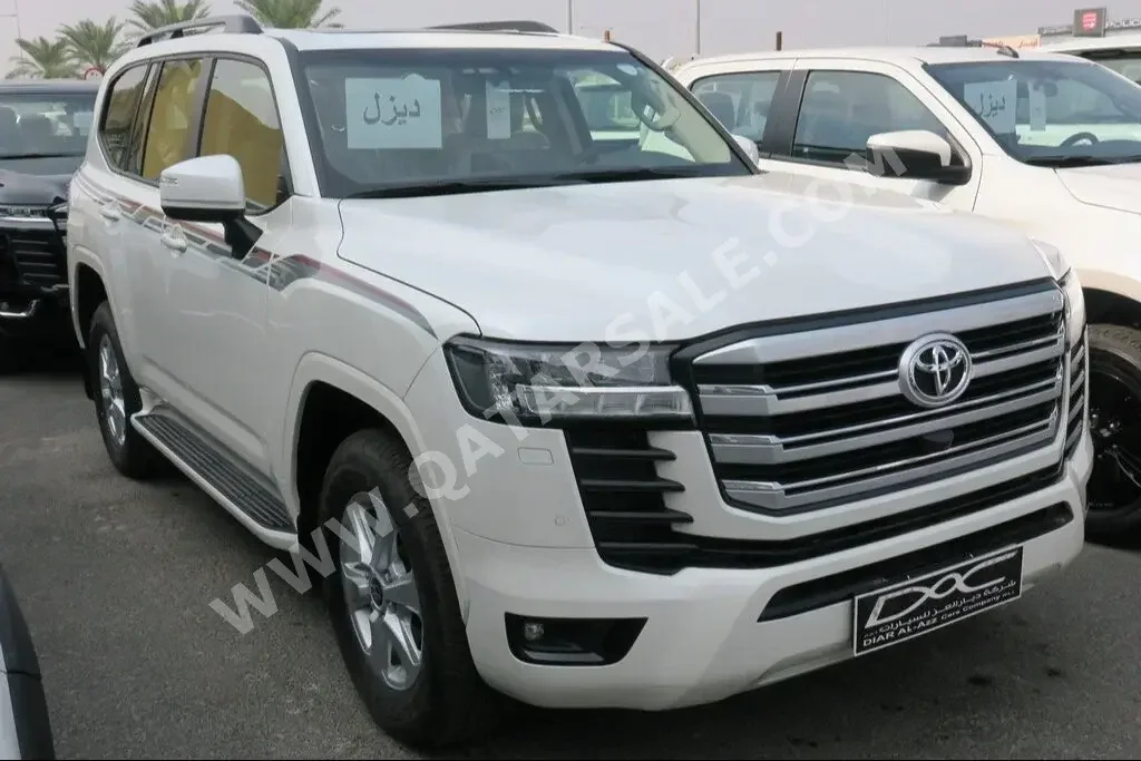 Toyota  Land Cruiser  GXR Twin Turbo  2023  Automatic  0 Km  6 Cylinder  Four Wheel Drive (4WD)  SUV  White  With Warranty