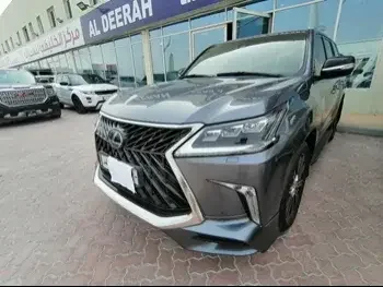 Lexus  LX  570 S  2019  Automatic  107,000 Km  8 Cylinder  Four Wheel Drive (4WD)  SUV  Gray