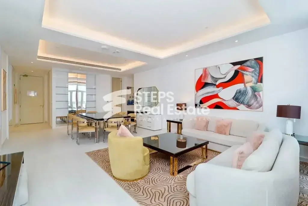 4 Bedrooms  Penthouse  For Rent  in Doha -  The Pearl  Fully Furnished