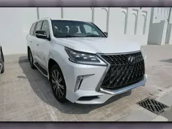 Lexus  LX  570  2018  Automatic  75,000 Km  8 Cylinder  Four Wheel Drive (4WD)  SUV  White