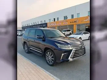 Lexus  LX  570  2016  Automatic  176,000 Km  8 Cylinder  Four Wheel Drive (4WD)  SUV  Blue