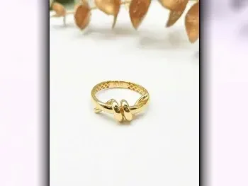 Gold Woman  Ring  By Item ( Designers )  Italy  Yellow Gold  18k