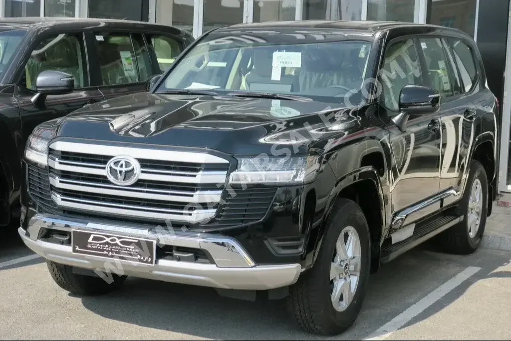 Toyota  Land Cruiser  GXR  2023  Automatic  0 Km  6 Cylinder  Four Wheel Drive (4WD)  SUV  Black  With Warranty