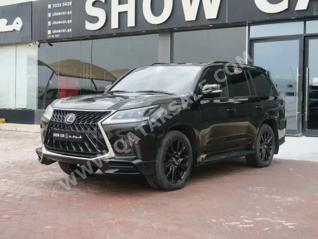  Lexus  LX  570 S Black Edition  2019  Automatic  93,000 Km  8 Cylinder  Four Wheel Drive (4WD)  SUV  Black  With Warranty