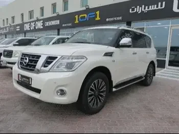 Nissan  Patrol  Platinum  2015  Automatic  192,000 Km  8 Cylinder  Four Wheel Drive (4WD)  SUV  White