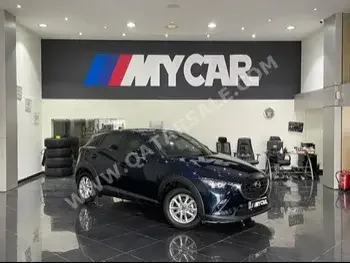 Mazda  CX  3  2022  Automatic  15,000 Km  4 Cylinder  Front Wheel Drive (FWD)  SUV  Dark Blue  With Warranty