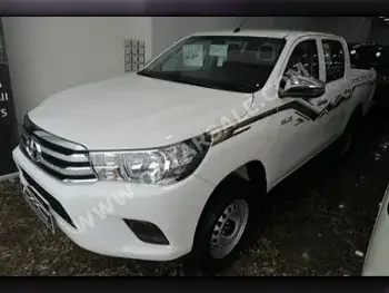 Toyota  Hilux  2024  Manual  0 Km  4 Cylinder  Four Wheel Drive (4WD)  Pick Up  White  With Warranty