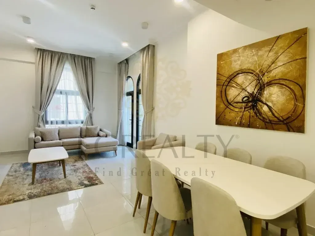 1 Bedrooms  Apartment  For Rent  in Lusail -  Fox Hills  Fully Furnished