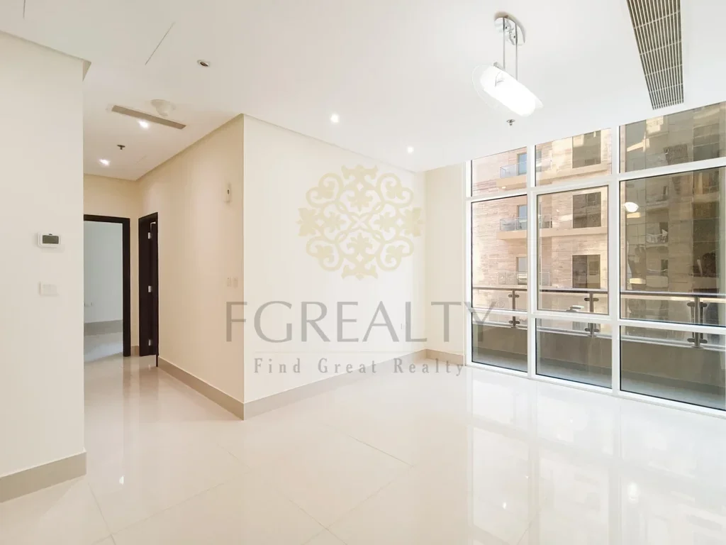 2 Bedrooms  Apartment  For Rent  in Lusail -  Marina District  Not Furnished