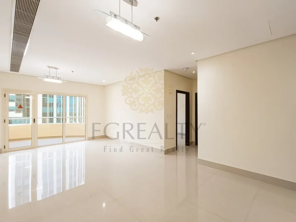 2 Bedrooms  Apartment  For Rent  in Lusail -  Marina District  Not Furnished