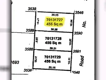 Lands For Sale in Al Daayen  - Al Sakhama  -Area Size 455 Square Meter