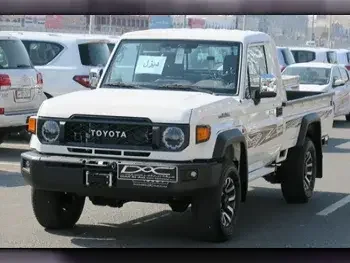 Toyota  Land Cruiser  LX  2024  Automatic  0 Km  4 Cylinder  Four Wheel Drive (4WD)  Pick Up  White  With Warranty