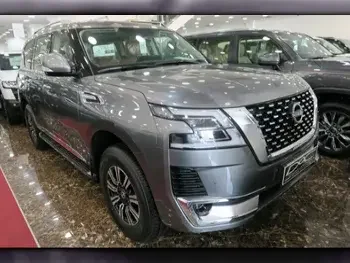 Nissan  Patrol  Titanium  2023  Automatic  0 Km  6 Cylinder  Four Wheel Drive (4WD)  SUV  Gray  With Warranty