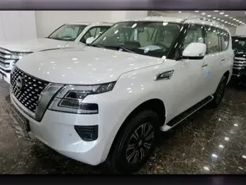 Nissan  Patrol  SE  2023  Automatic  0 Km  6 Cylinder  Four Wheel Drive (4WD)  SUV  White  With Warranty