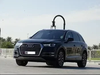 Audi  Q7  SUV 4x4  Black  2017