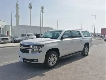  Chevrolet  Suburban  2016  Automatic  115,000 Km  8 Cylinder  Four Wheel Drive (4WD)  SUV  White  With Warranty