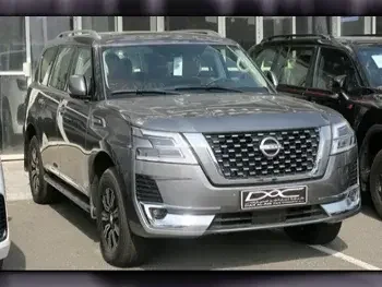 Nissan  Patrol  Titanium  2023  Automatic  0 Km  6 Cylinder  Four Wheel Drive (4WD)  SUV  Gray  With Warranty