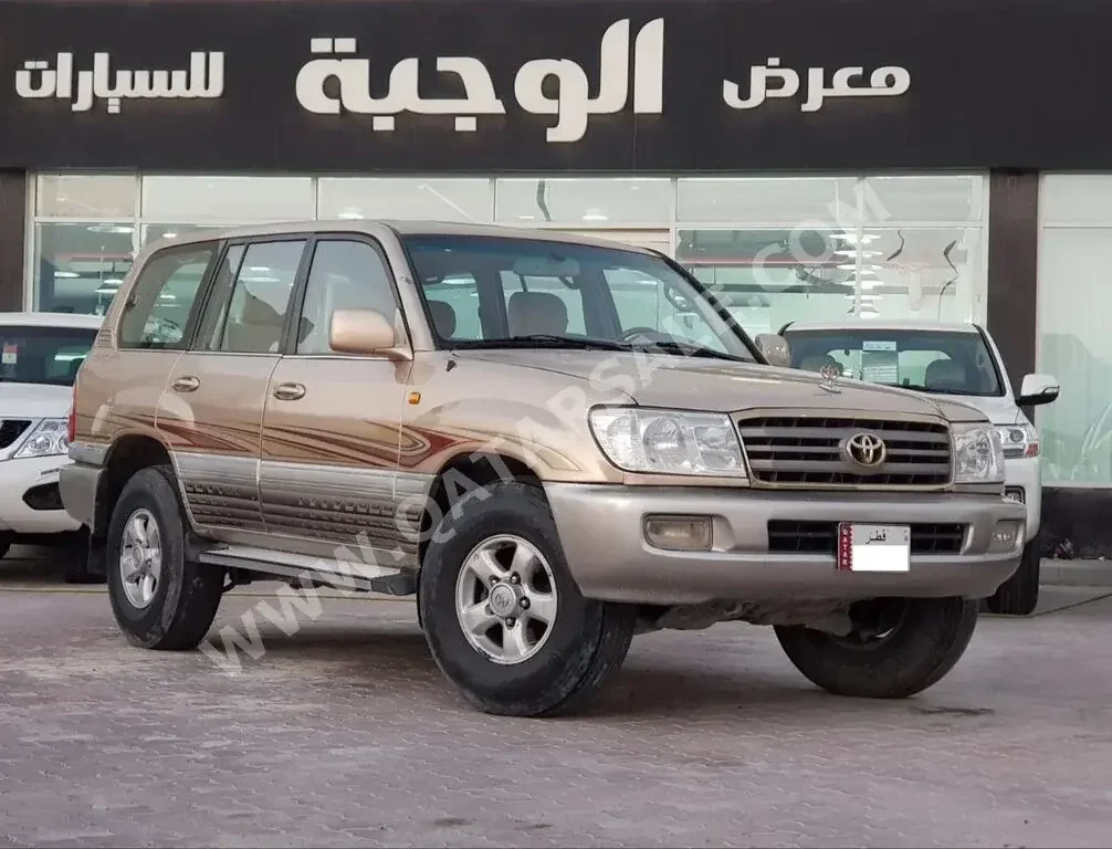 Toyota  Land Cruiser  GX  2003  Automatic  412,000 Km  6 Cylinder  Four Wheel Drive (4WD)  SUV  Gold