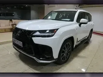 Lexus  LX  600 F Sport  2023  Automatic  0 Km  6 Cylinder  Four Wheel Drive (4WD)  SUV  White  With Warranty