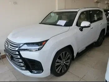  Lexus  LX  600 Luxury  2024  Automatic  0 Km  6 Cylinder  Four Wheel Drive (4WD)  SUV  White  With Warranty