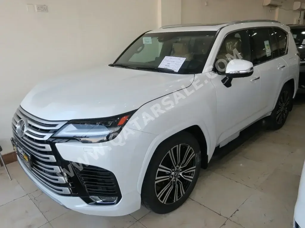  Lexus  LX  600 Luxury  2024  Automatic  0 Km  6 Cylinder  Four Wheel Drive (4WD)  SUV  White  With Warranty