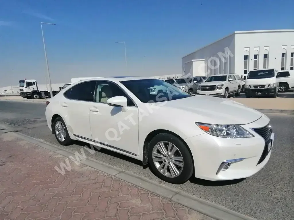  Lexus  ES  350  2015  Automatic  17,000 Km  6 Cylinder  Rear Wheel Drive (RWD)  Sedan  White  With Warranty