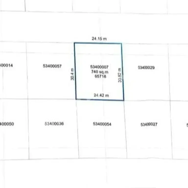 Lands For Sale in Al Rayyan  - Old Al Rayyan  -Area Size 740 Square Meter