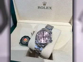 Watches - Rolex  - Analogue Watches  - Pink  - Women Watches