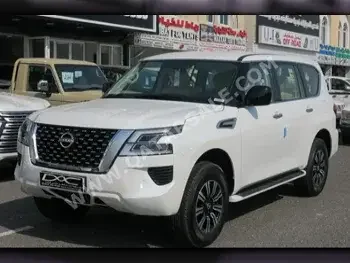 Nissan  Patrol  XE  2023  Automatic  0 Km  6 Cylinder  Four Wheel Drive (4WD)  SUV  White  With Warranty