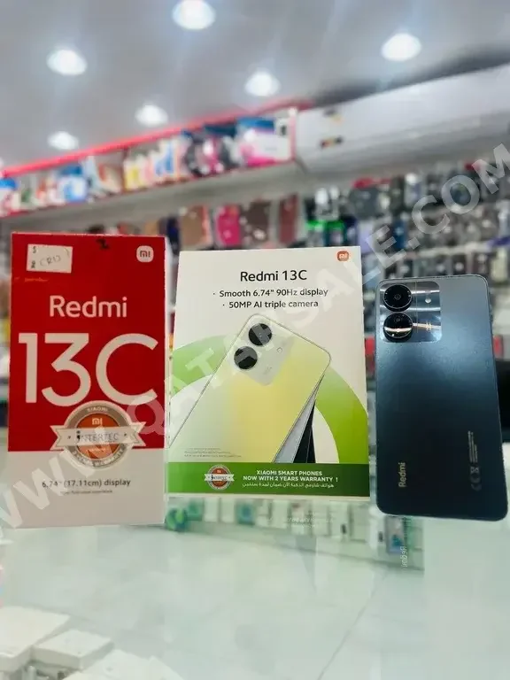 Xiaomi  - Redmi  - 13 C  - Black  - 256 GB  - Under Warranty