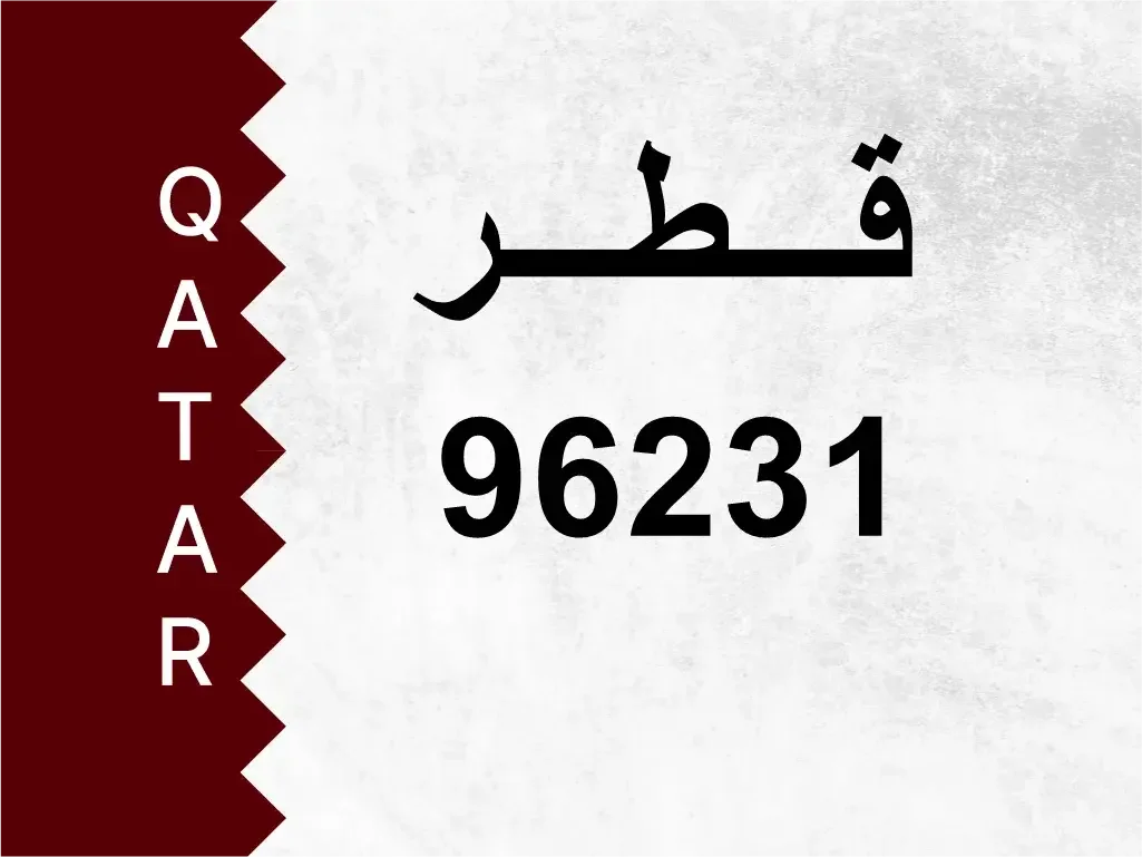 رقم خاص  96231  رقم مميز