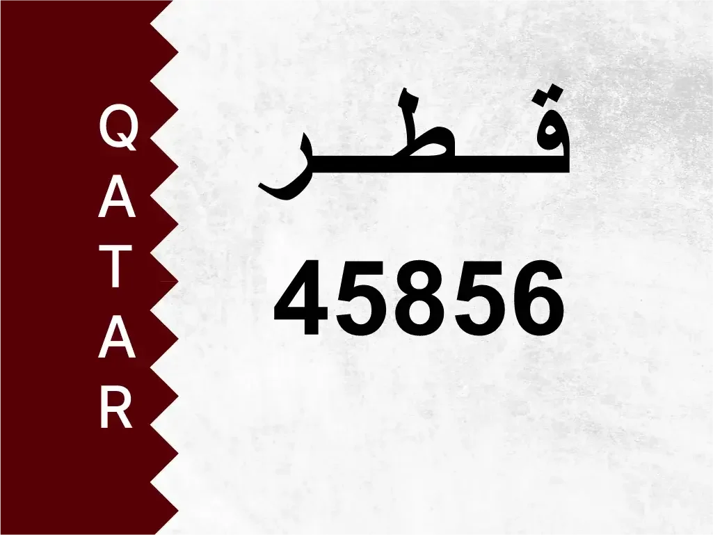 رقم خاص  45856  رقم مميز