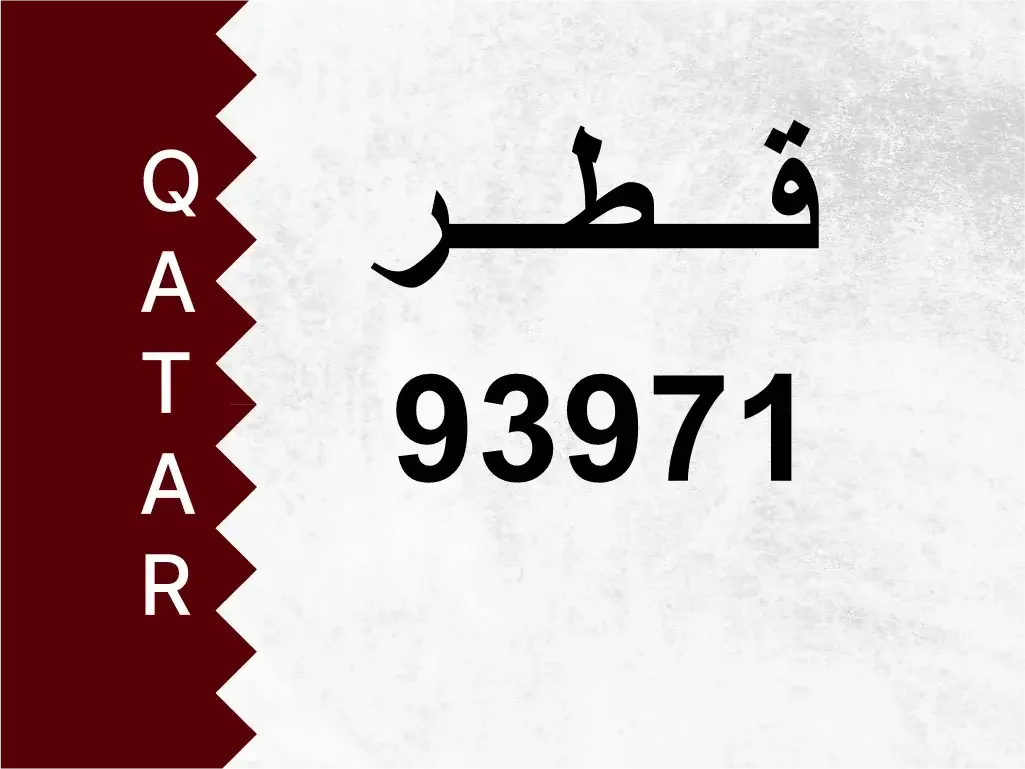 رقم خاص  93971  رقم مميز