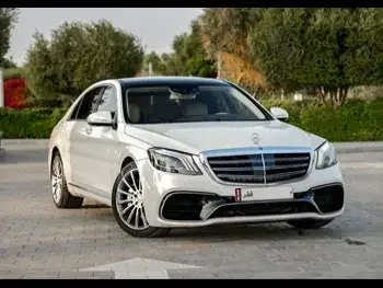 Mercedes-Benz  S-Class  500  2015  Automatic  115,000 Km  8 Cylinder  Rear Wheel Drive (RWD)  Sedan  White