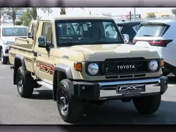 Toyota  Land Cruiser  LX  2024  Manual  0 Km  6 Cylinder  Four Wheel Drive (4WD)  Pick Up  Beige  With Warranty