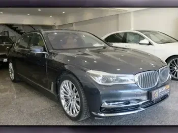 BMW  7-Series  740 Li  2017  Automatic  104,000 Km  6 Cylinder  Rear Wheel Drive (RWD)  Sedan  Gray