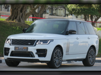 Land Rover  Range Rover  Vogue  Autobiography  2020  Automatic  57,000 Km  8 Cylinder  Four Wheel Drive (4WD)  SUV  White  With Warranty
