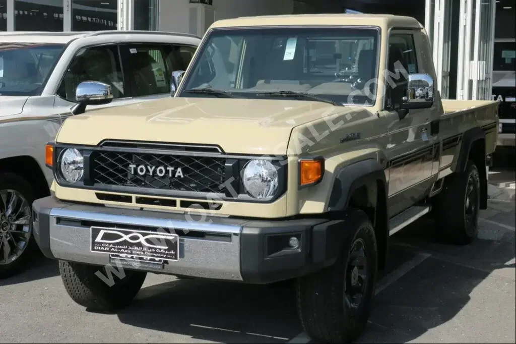 Toyota  Land Cruiser  LX  2024  Manual  0 Km  6 Cylinder  Four Wheel Drive (4WD)  Pick Up  Beige  With Warranty