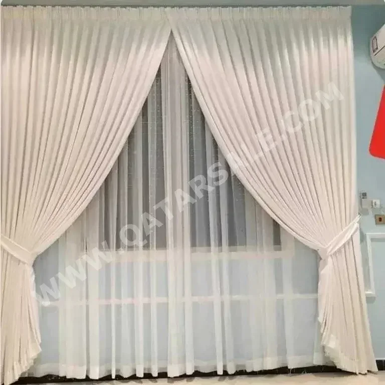 Curtains & Blinds Price Per Meter  Black Out  Cotton  Qatar