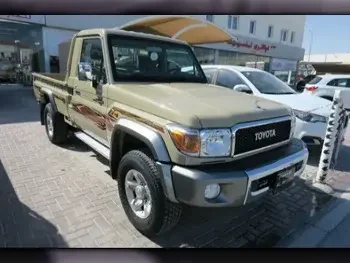 Toyota  Land Cruiser  LX  2022  Manual  24,000 Km  6 Cylinder  Four Wheel Drive (4WD)  Pick Up  Beige  With Warranty