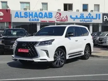  Lexus  LX  570 S  2021  Automatic  13,000 Km  8 Cylinder  Four Wheel Drive (4WD)  SUV  White  With Warranty