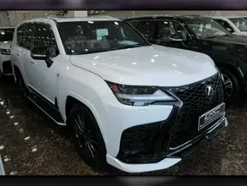 Lexus  LX  600 F Sport  2024  Automatic  0 Km  6 Cylinder  Four Wheel Drive (4WD)  SUV  White  With Warranty