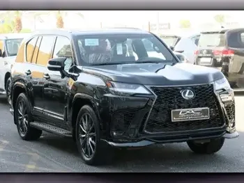 Lexus  LX  600 F Sport  2024  Automatic  0 Km  6 Cylinder  Four Wheel Drive (4WD)  SUV  Black  With Warranty