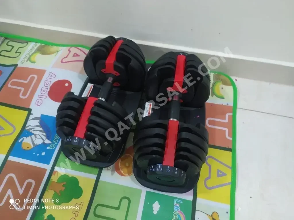 أثقال - دامبل قابل للتعديل  - أسود