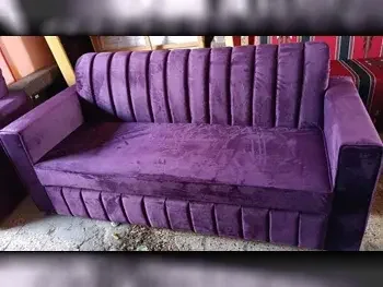 Sofas, Couches & Chairs Sofa Set  - Velvet  - Purple