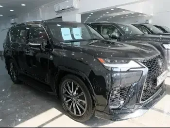 Lexus  LX  600 F Sport  2024  Automatic  0 Km  6 Cylinder  Four Wheel Drive (4WD)  SUV  Black  With Warranty