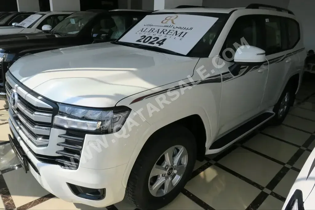 Toyota  Land Cruiser  GXR Twin Turbo  2024  Automatic  0 Km  6 Cylinder  Four Wheel Drive (4WD)  SUV  White  With Warranty