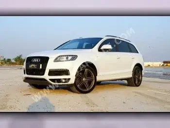 Audi  Q7  40 TFSI  2015  Automatic  162,000 Km  6 Cylinder  All Wheel Drive (AWD)  SUV  White